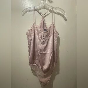 Abercrombie & Fitch Blush Lace Bodysuit